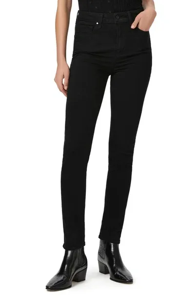 Paige Gemma Skinny Ankle Jeans In Black