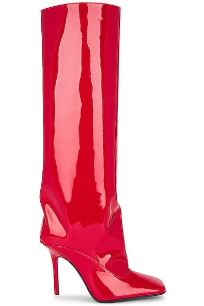 Attico Sienna Boot In Red