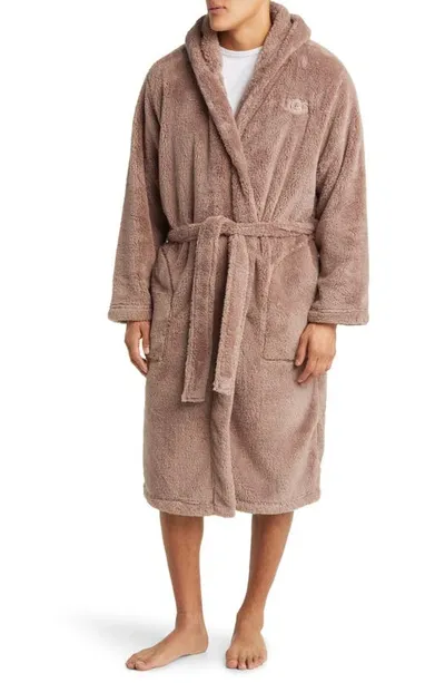 Ugg Beckett Faux Sherpa Bathrobe In Brown