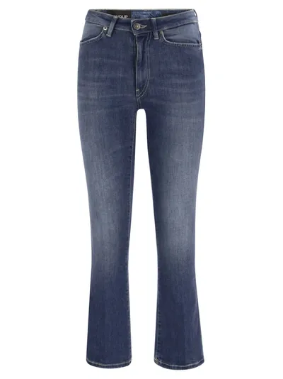 Dondup Mandy - Jeans Super Skinny Bootcut In Blue