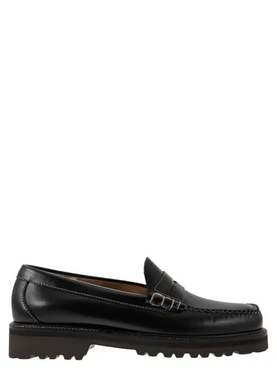 Gh Bass G.h. Bass Weejun - Leather Moccasins In Black