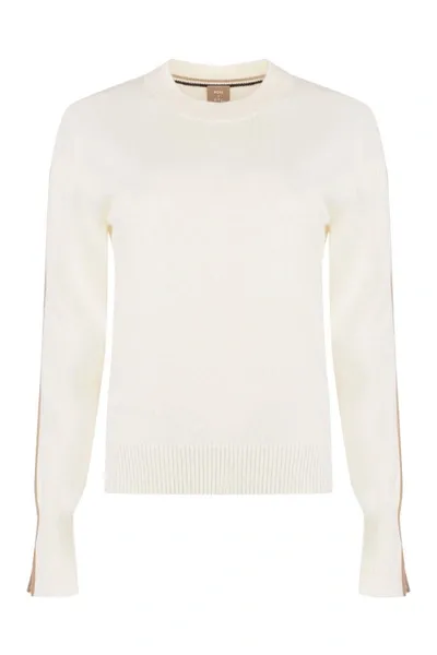 Hugo Boss Boss X Ftc Cashmere - Cashmere Sweater In Green