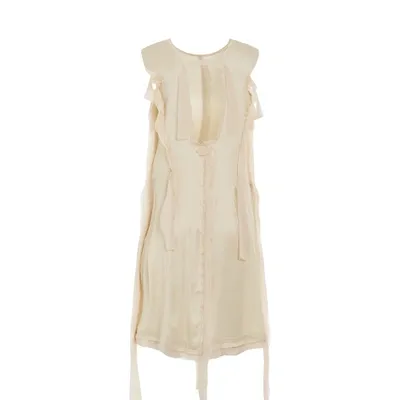 Maison Margiela Asymmetric Distressed Dress