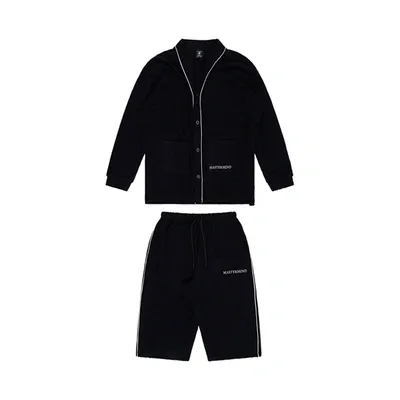 Mastermind Logo Pajamas In Black