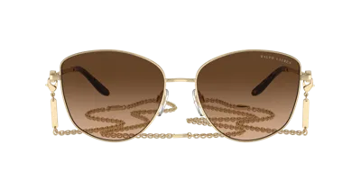 Ralph Lauren Woman Sunglass Rl7079 The Vivienne In Taupe Gradient