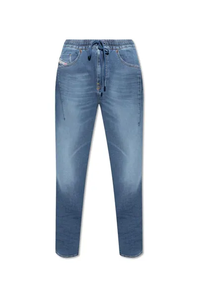 Diesel 2041 D-fayza Joggjeans® 068hy Boyfriend Jeans In Blue