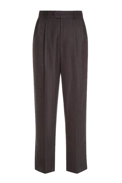 A/m/g Wool Pants In Brown