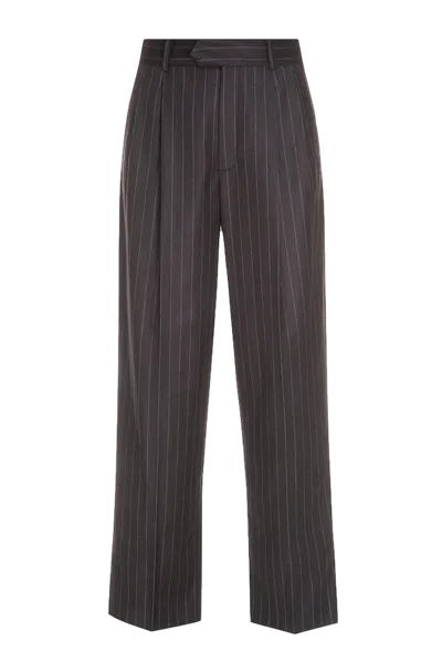 A/m/g Striped Pants In Grey