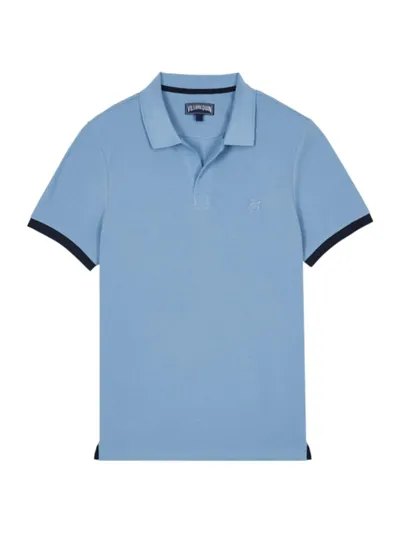 Vilebrequin Organic-cotton Polo Shirt In Divin