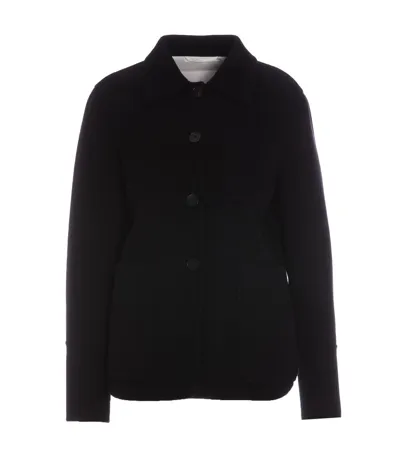 Jil Sander Chest Pocket Single In Black