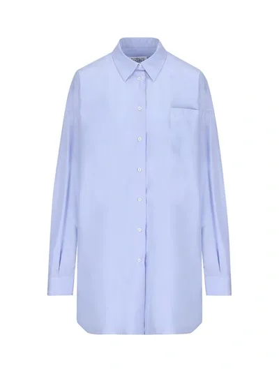 Maison Margiela Shirts In Blue