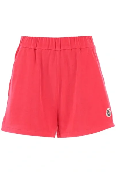 Moncler Basic Sweatshorts In Terry Cloth In Multicolor