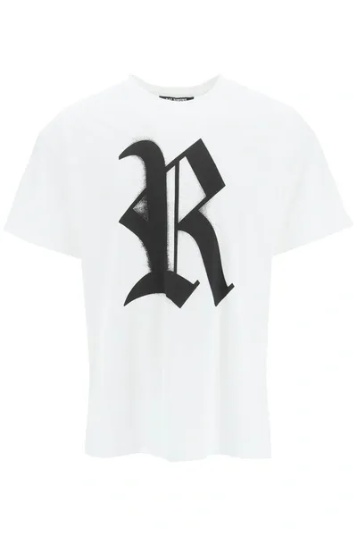 Raf Simons T-shirts And Polos White In Black