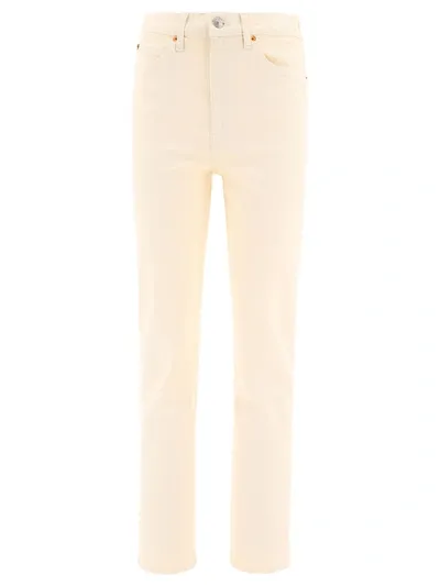 Re/done 70 Trousers White