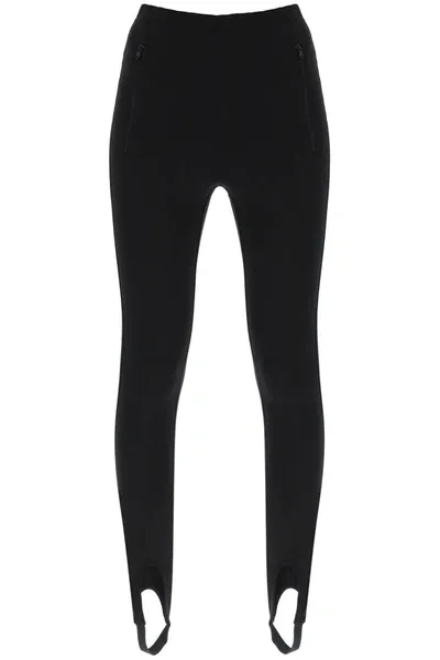 Wardrobe.nyc High-waisted Stirrup Leggings In Black