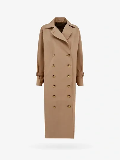 Totême Trench In Beige