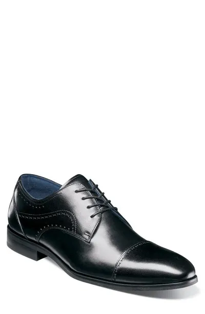 Stacy Adams Bryant Cap Toe Oxford In Black