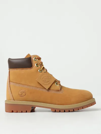 Timberland Shoes  Kids Color Yellow In Wheat/wheat