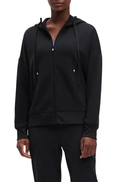 On Relaxed Fit Hoodie In Black