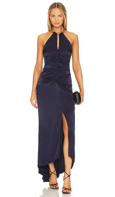 Astr Stella Dress In Navy