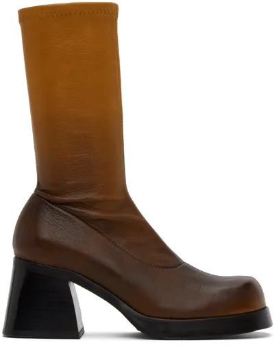 Miista Brown Elke Boots