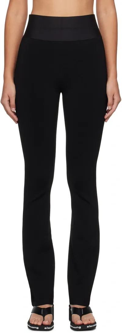 Alexander Wang Black Bootcut Trousers