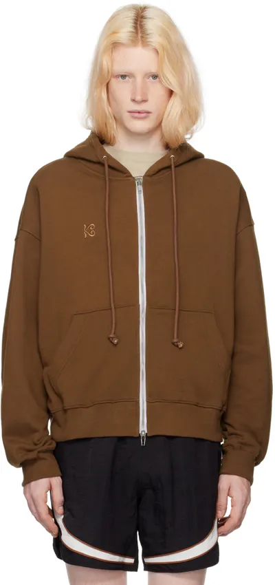 Kijun Brown Roadmap Hoodie