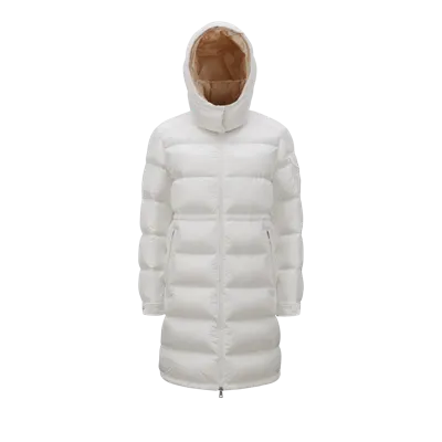 Moncler Collection Doudoune Longue Meillon In White