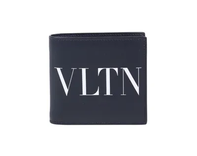 Valentino Garavani Valentino Logo Printed Bi In Blue