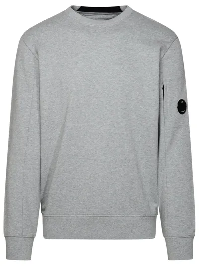 C.p. Company Crewneck Long In Grau