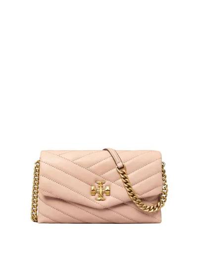 Tory Burch Kira Chevron Chain In Pink