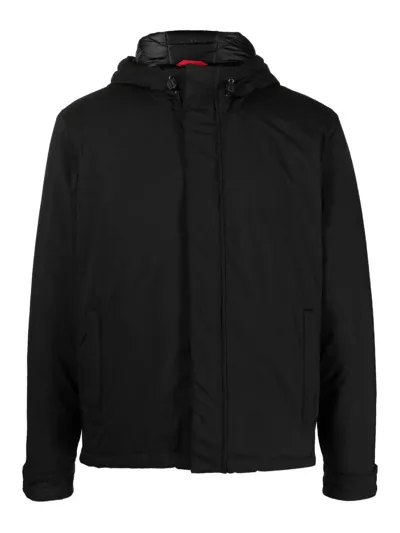 Fay Padded Windbreaker In Black