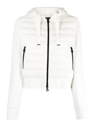 Duvetica Hooded Padded Jacket In White