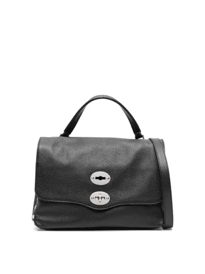 Zanellato Postina S Leather Handbag In Black