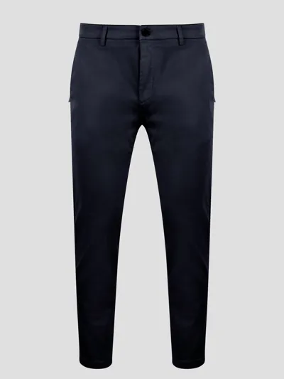 Department 5 Prince Chino Crop Pant In Blue