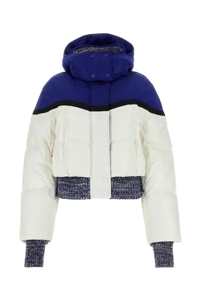 Chloé Down Puffer Jacket In Multi