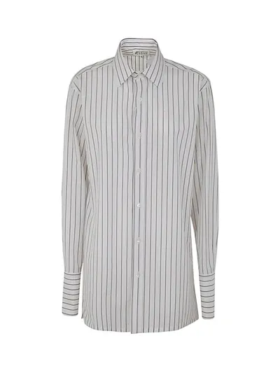 Maison Margiela Stipe Buttoned Shirt In Multi