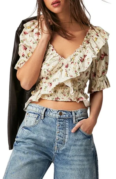 Free People Favorite Girl Top In Multi