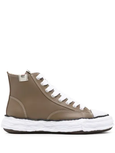 Miharayasuhiro Peterson23 High-top Sneakers In Brown