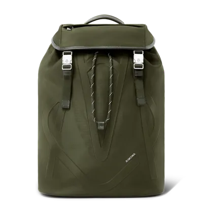 Rimowa Flap Backpack Large In Khaki_nylon