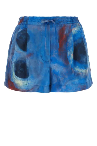 Marni Shorts Mit Kordelzug In Multicolor