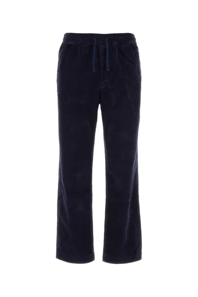 Isabel Marant Dark Blue Cotton Blend Track Pants