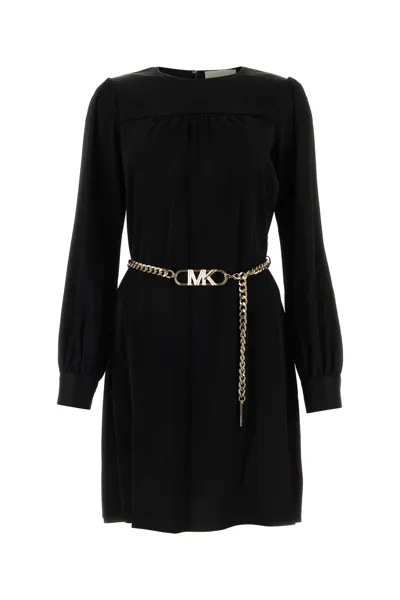 Michael Michael Kors Michael By Michael Kors Dress In Black