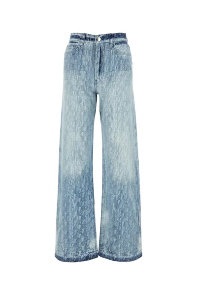 Amiri High-waisted Jeans In Blue