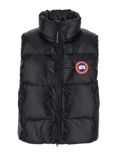 Canada Goose Cypress Puffer Vest In Black