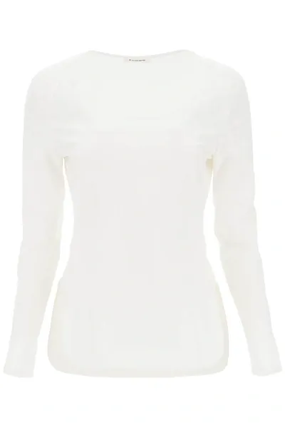 By Malene Birger Leiya Poplin Blouse In White