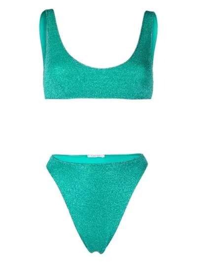 Oseree Oséree Lumiere Sporty Bra `90 Bottom Clothing In Blue