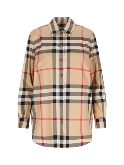 Burberry Shirts In Multi