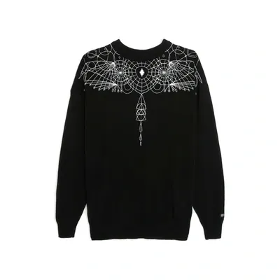 Marcelo Burlon County Of Milan Logo Sweater In Black