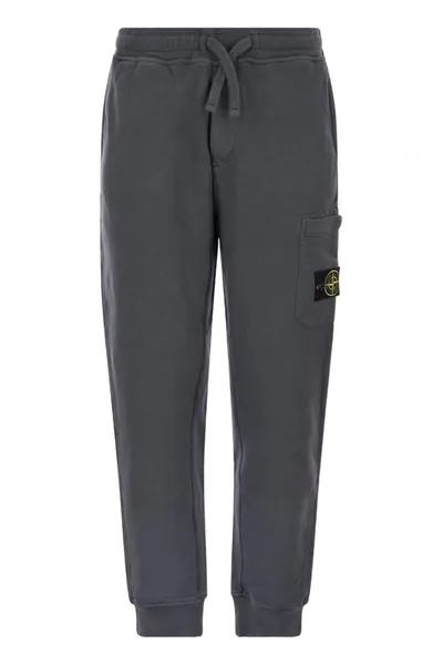 Stone Island Logo Patch Drawstring Pants